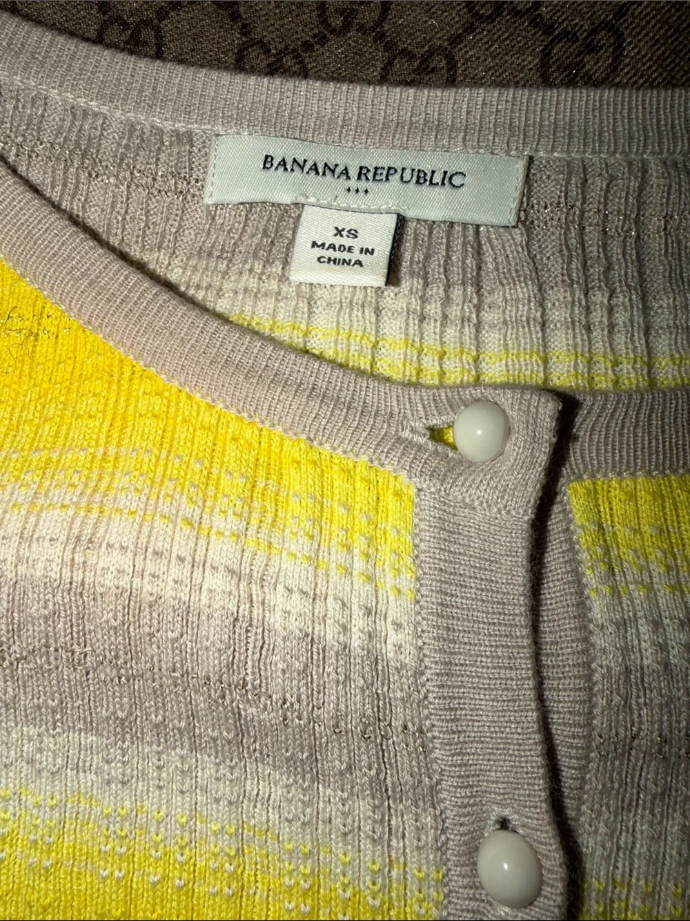 Banana Republic lightweight striped